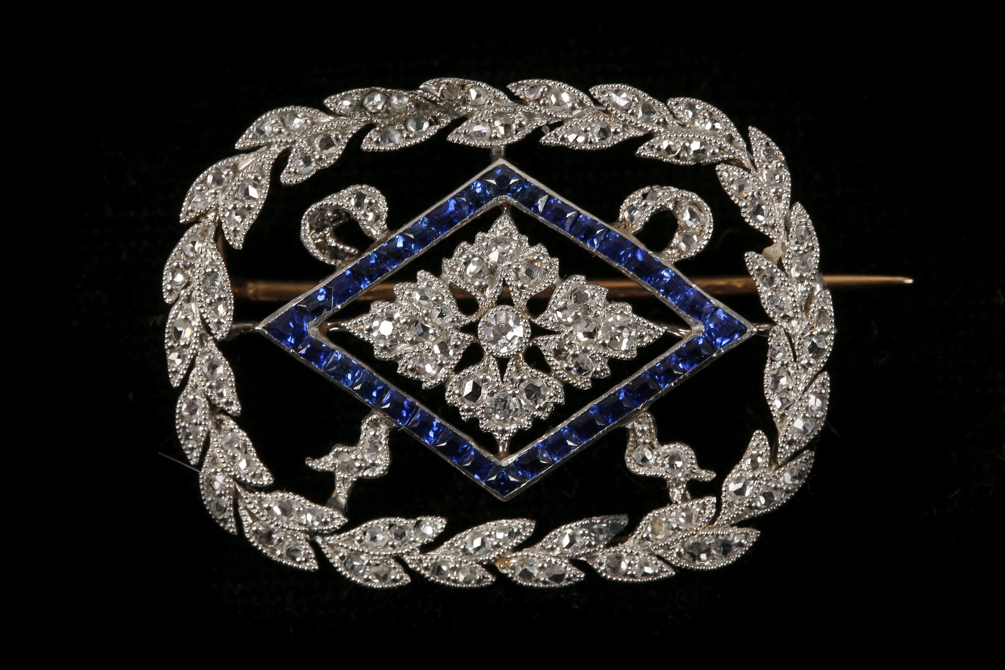 An early 20th Century 18ct gold/platinum, diamond