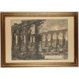 After Giovanni Batista Piranesi 1720-1778. 'Vue In