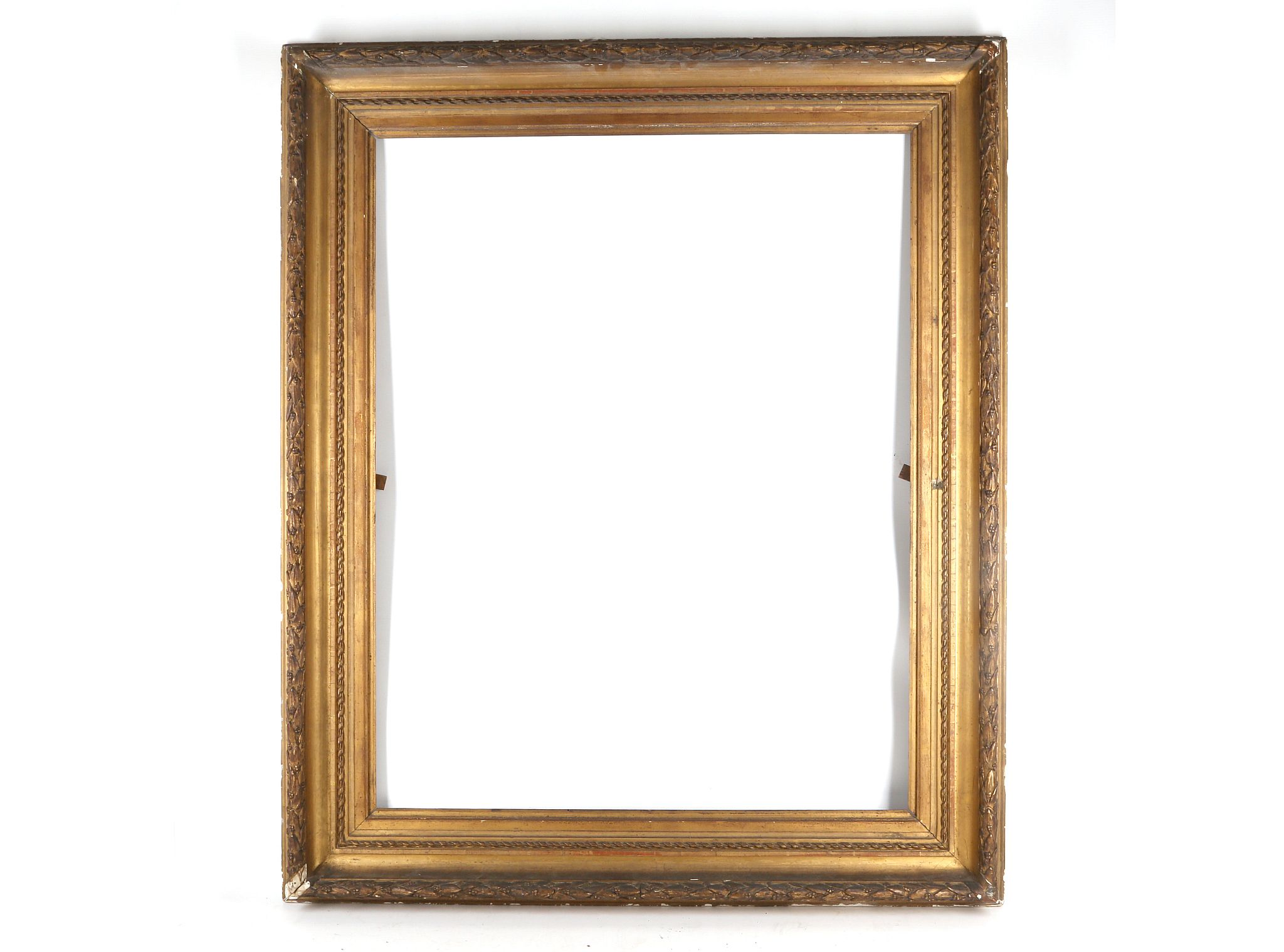 A good mid 19th century giltwood picture frame wit