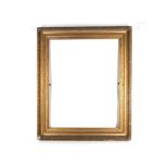 A good mid 19th century giltwood picture frame wit