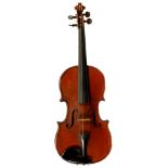 3/4 French violin (Mirecourt) ,one piece back.13 5/16",33.09cm