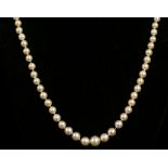 A quantity of costume jewellery, to include various faux pearl earrings, a pearl necklace, white