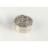 Antique Edwardian Sterling Silver trinket / ring b