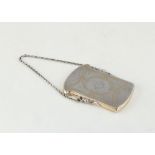 Antique 19th Century American Sterling Silver card