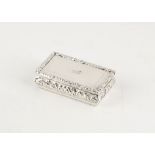 Antique Victorian Sterling Silver snuff box by Nat