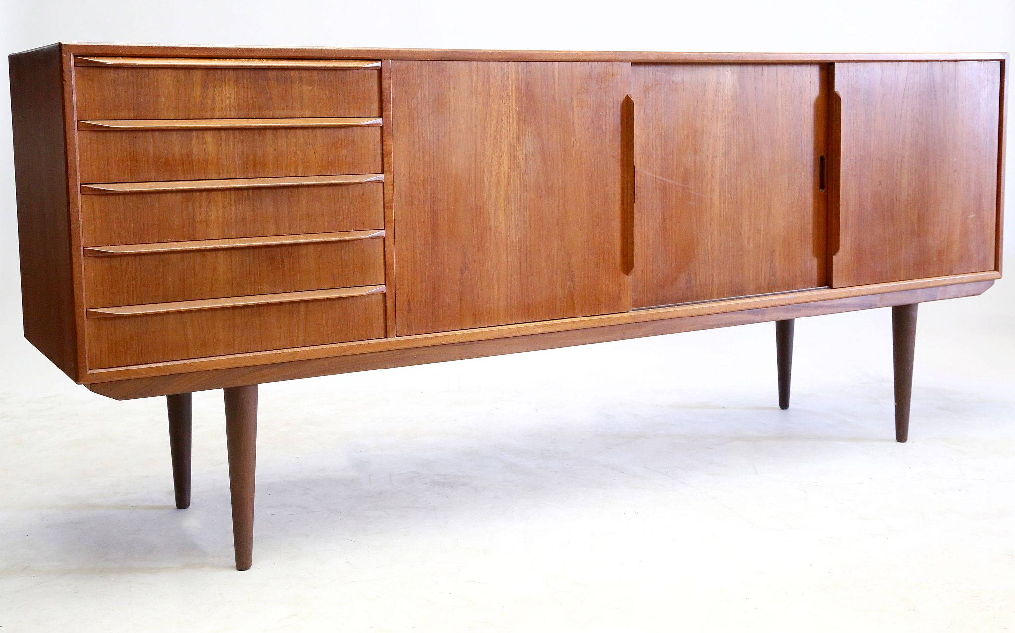 A DANISH 1960s TEAK SIDEBOARD, attributed to Svend - Image 3 of 10