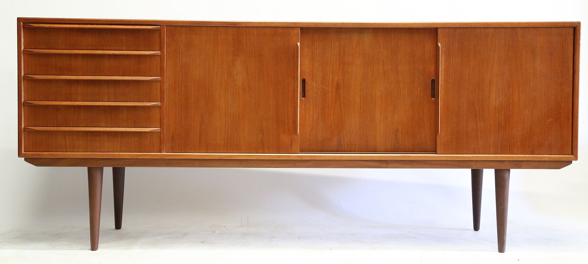 A DANISH 1960s TEAK SIDEBOARD, attributed to Svend - Image 9 of 10