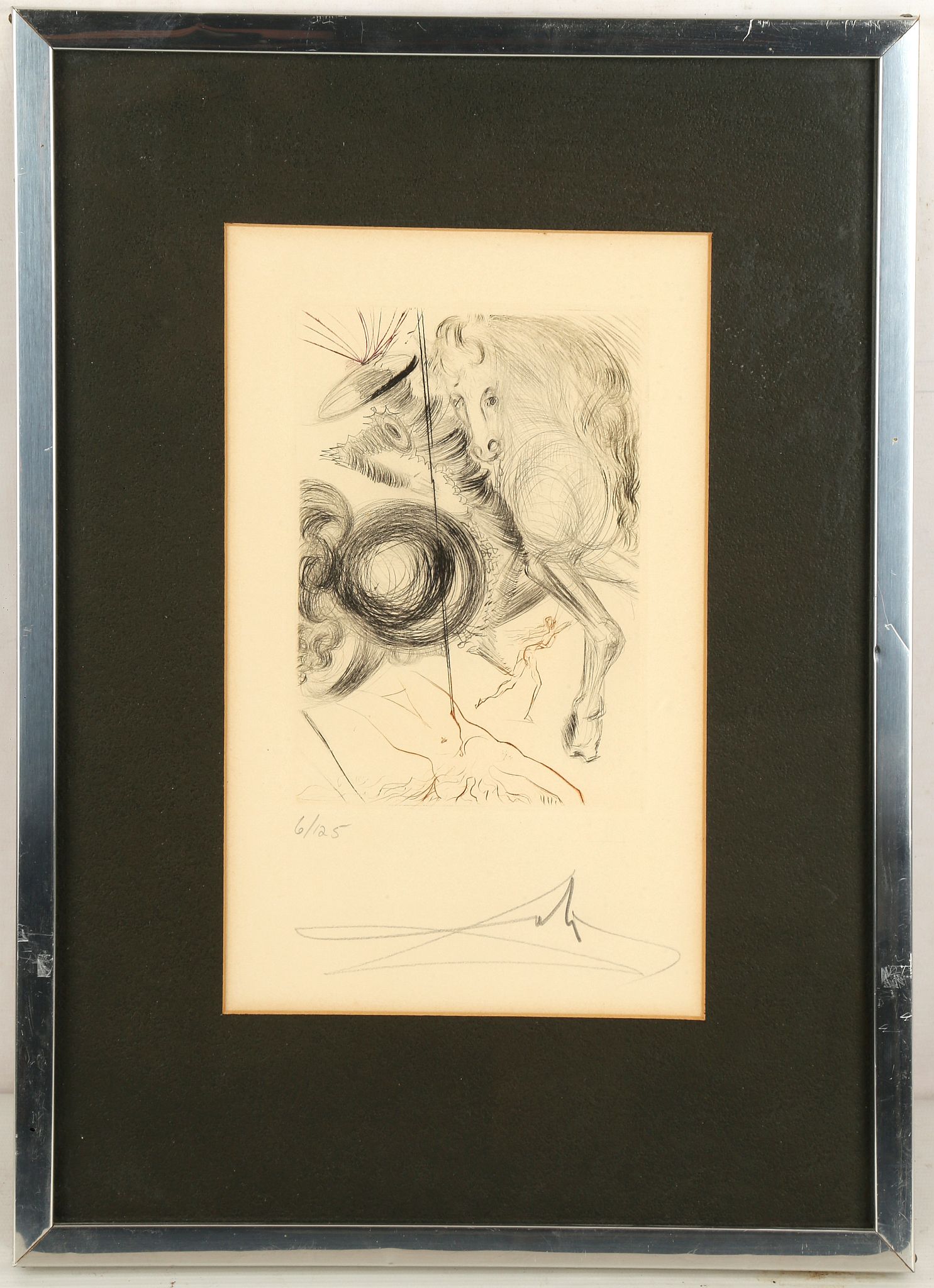 SALVADOR DALI ( Spanish 1904-1989), etching in col - Image 3 of 12