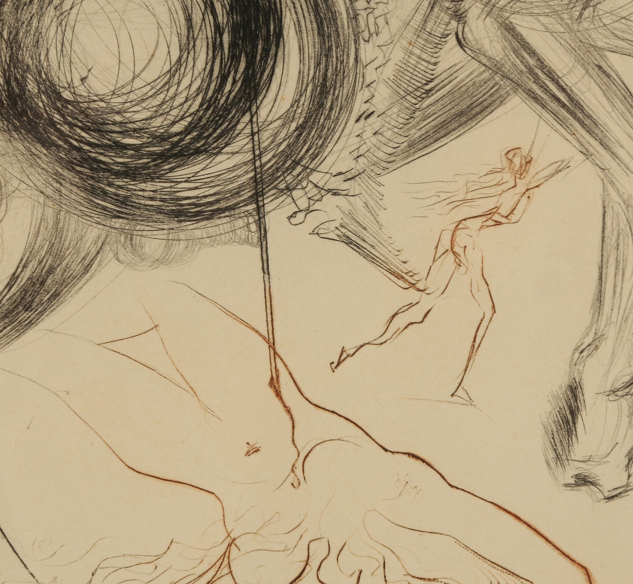 SALVADOR DALI ( Spanish 1904-1989), etching in col - Image 6 of 12