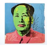 ANDY WARHOL (AMERICAN 1928-1987) signed Mao Tse-Tu