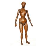 Maquette Francaise female articulated mannequin, 1