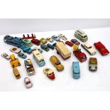 Morestone, Dinky, Matchbox, Lesney, Corgi die cast playworn toy cars, commercial vehicles