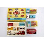 1960's Corgi Toys; die cast Constructor set GS/24 Commer chasis, stickers applied, instructions, 468
