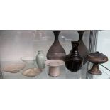 Chinese and Korean pottery items, including some provincial items (9 items in all)