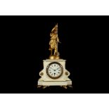 A THIRD QUARTER 19TH CENTURY FRENCH GILT SPELTER F