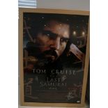 Poster- The Last Samurai. SIGNED by Tom Cruise, Ken Watanabe, William Atherton, Billy Connolly, Tony