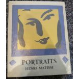 MATISSE, Henri (1869-1954).  Portraits. Monte-Carlo: Andre Sauret, 1954. 4to. Half title,