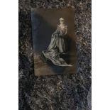 ROYALTY - Princess Marie Louise (1872-1956). A monochrome 6'' x 4'' photographic portrait of