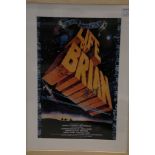 Poster- Monty Python. SIGNED by Terry Jones and John Cleese. With a certificate of authenticity.