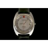 A gent's c.1970's stainless steel cased 'omega Constellation Electronic' chronometer wristwatch,