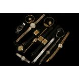 A miscellaneous collection of vintage and later watches, to include a ladies c.1970's 'Seiko', a