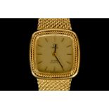 A ladies c.1970's 18ct gold cased 'Omega - De Vill