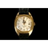 A ladies c.1970's 18ct gold cased 'Omega - Constellation' chronometer wristwatch, with silvered