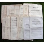 A collection of 20 Reports to the Committee of Management of the Kennet & Avon Canal, 1805 to