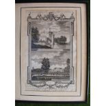 Two framed glazed engravings: one from Walpoole’s ‘British Traveller’ showing two scenes at