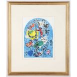 AFTER MARC CHAGALL (FRENCH 1887-1985), untitled, lithograph in colours (image: 29.5cm x 21.5cm,