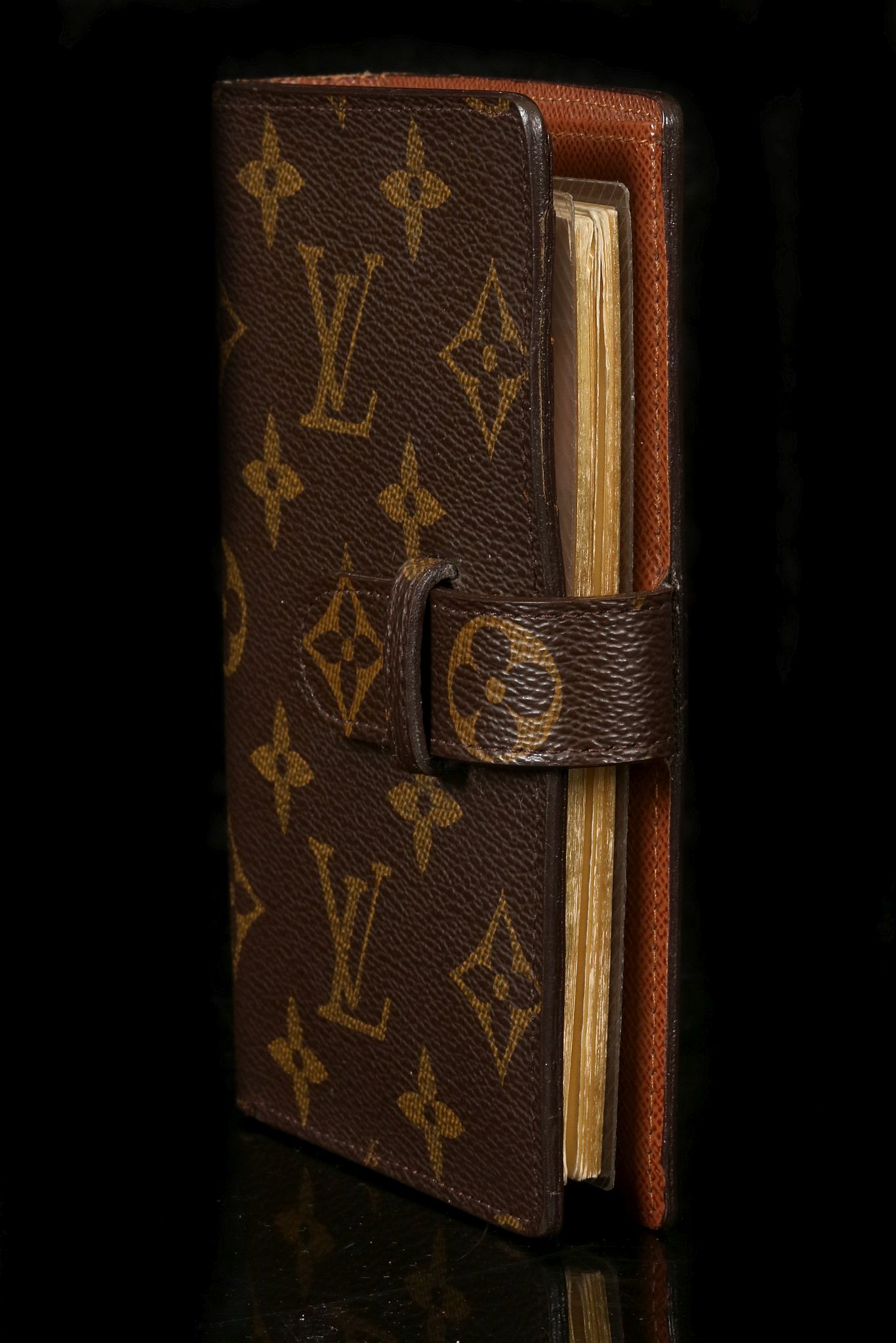 LOUIS VUITTON WEEKLY ORGANISER, monogram canvas case, 14.5cm wide, 10cm high - Image 3 of 12