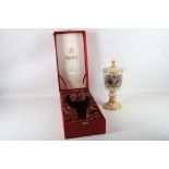 A boxed Spode fine bone china chalice and cover to celebrate the wedding of his Royal Highness