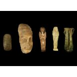 A GROUP OF MISCELLANEOUS ANTIQUITIES Circa 11th Century B.C. - 3rd Century A.D. Including a Roman