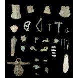 A COLLECTION OF ROMANO-BRITISH MISCELLANEOUS ARTEFACTS Circa 1st-3rd Century A.D. Including four