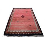 Indian Gabbeh rug. 242x170cm (af)