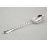 Antique George II Sterling Silver basting spoon by John Gorham, London 1736. In Hanoverian