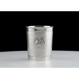 Antique William IV Sterling Silver cup / beaker by John & Joseph Angell, London 1836. Of tapering