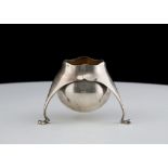 Rare Arts & Crafts Sterling Silver bud vase / dish from the Cymric collection, by Liberty & Co,