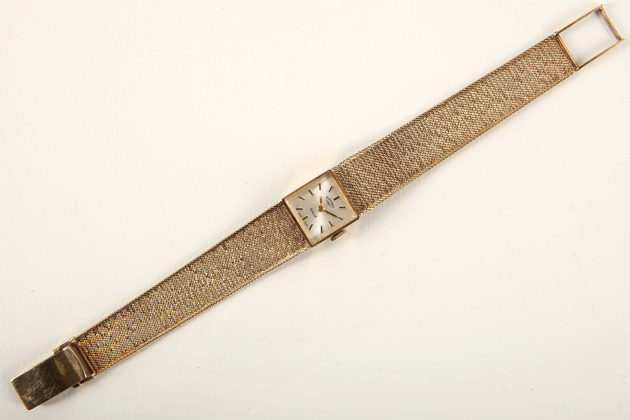 Rotary - a ladies 9ct yellow gold bracelet wristwatch c.1976. Total weight: 23.2g including - Image 2 of 4