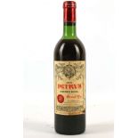 A 1970 Petrus, Pomerol, Grand Vin, Edmond Loubat, 75cl (originally from The Dorchester). *This