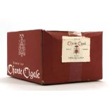 A case of six Domaine Chante Cigale, 2008, Chateauneuf du Pape, 75cl, (14% ABV), boxed. *This wine