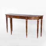 A Regency mahogany serving table,