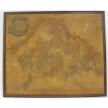 A library wall map of East Lothian/Provenance: Plas Gwyn,