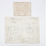 An original sketch-map in Roger Casement's hand,