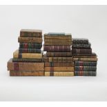 Sundry leather bound books