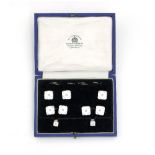 A gentleman's mother-of-pearl dress set,