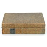 Buffon (M de) The System of Natural History, R Morrison, Perth, 1791, two volumes bound as one,