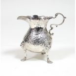 An Irish silver jug, William Townsend, Dublin circa 1767,