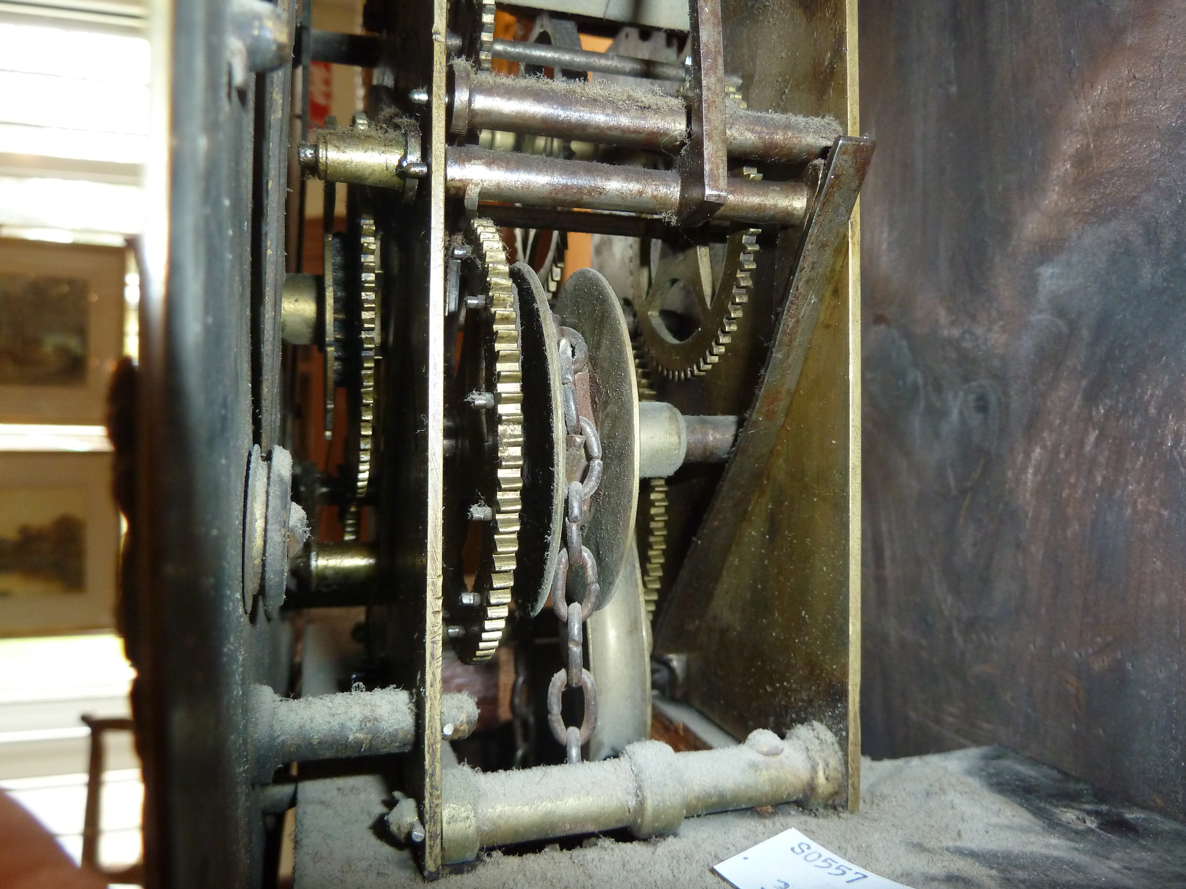 An 18th Century longcase clock, Giles Coates of Chedworth, - Bild 2 aus 2