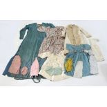 A quantity of various 19th/20th Century clothing and dolls' clothing,